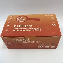Test faeces-Hb Analyz F.O.B produktfoto