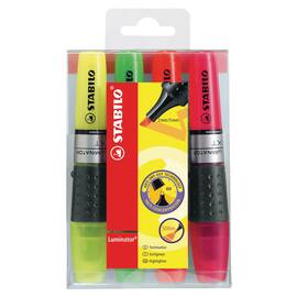 STABILO Text-Marker Luminator, Keilspitze, Etui 4 Farben Artikelbild