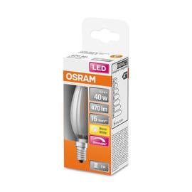 Lyspære OSRAM LED candel frosted E14 dim produktbilde