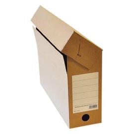 Arkivboks folio 15cm massiv papp m/hull produktbilde