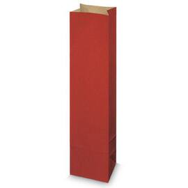 Flaschenbeutel für 1 Flasche Wein oder Sekt, 100x80x410mm, rot, 50 Stück Artikelbild