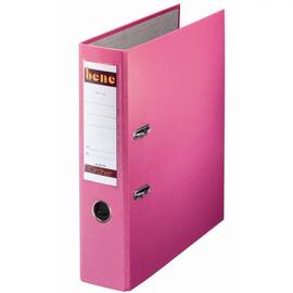 BENE Kunststoff-Ordner, A4, 80mm, Pink Artikelbild