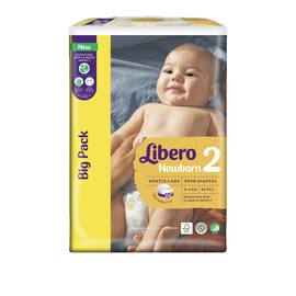 Libero Blöja New Born2 3-6kg produktfoto
