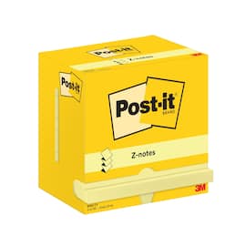 Post-it® Notes Z-block 76x127mm gul produktfoto