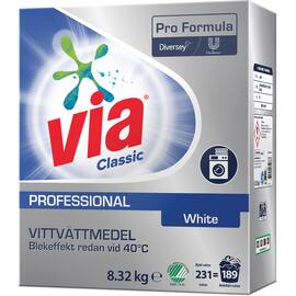 VIA Tvättmedel Pro Formula White 8,32kg produktfoto