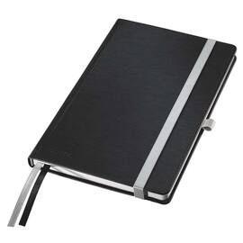Leitz Notizbuch Style, Hardcover, A5 satin schwarz, 148x214x21mm, kariert, 1 Stück Artikelbild
