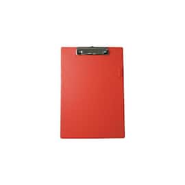 Skrivplatta enkel A4 PVC röd produktfoto