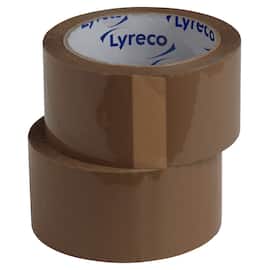 Emballasjetape LYRECO 50mmx100m brun (6) produktbilde