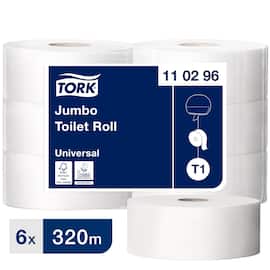 Tork Toalettpapper Universal T1 Jumbo 2-lags produktfoto