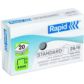 Heftestift RAPID Standard 26/6 (1000) produktbilde