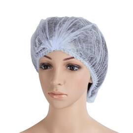 Hårnett fleece Ø53cm hvit (100) produktbilde