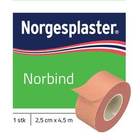 Norbind NORGESPLASTER 2,5cmx4,5m produktbilde