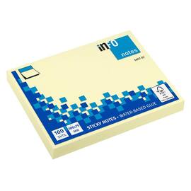Notatblokk INFO 100X75mm Power gul produktbilde