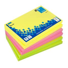 Notatblokk INFO 125X75mm neon (6) produktbilde