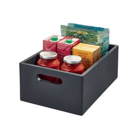 THE oppbevaringsboks L 25x38 sort produktbilde