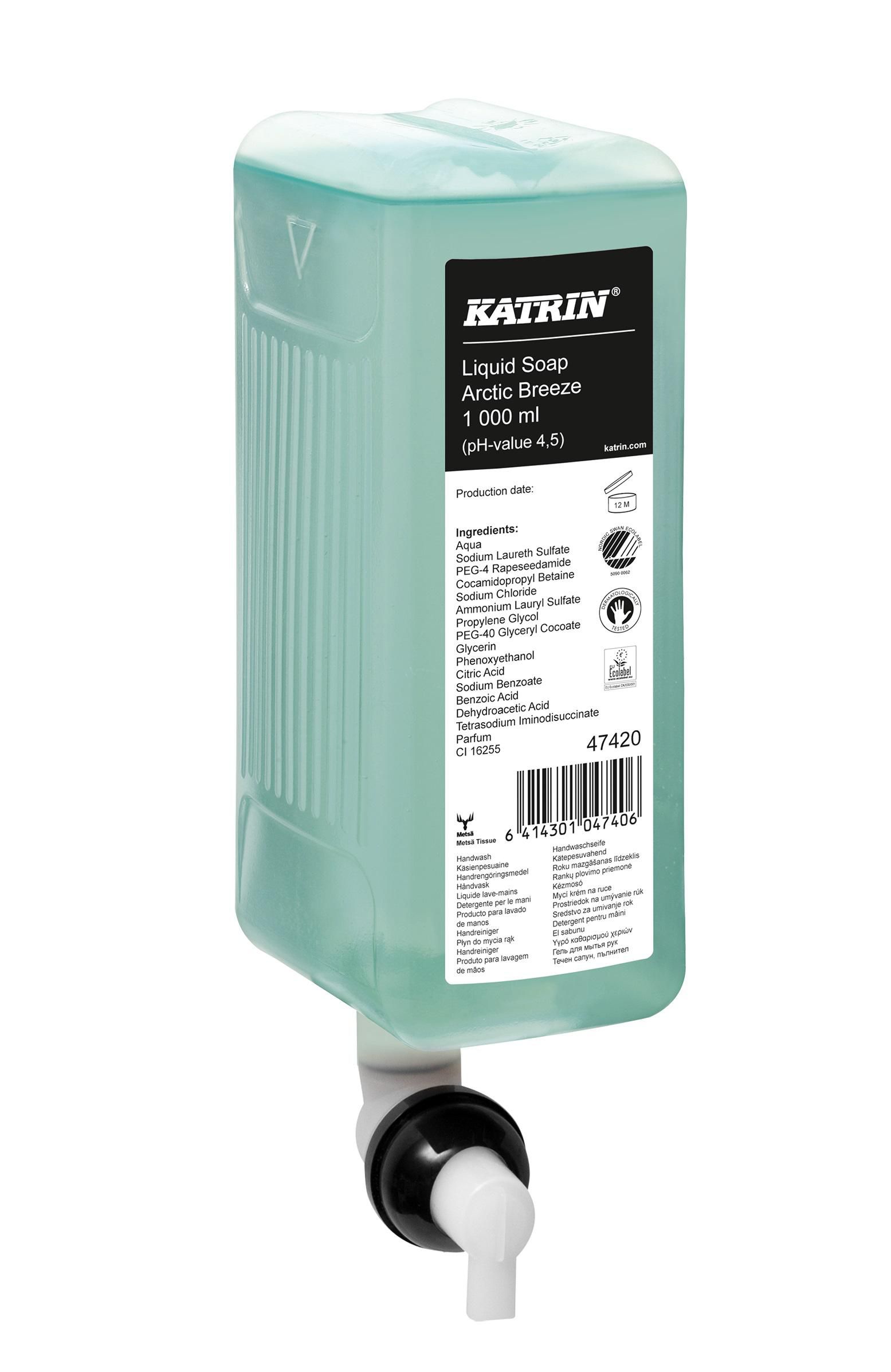 KATRIN Tvål Arctic Breeze 1000ml produktfoto