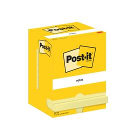 Post-it® Notes 76x102mm gul produktfoto