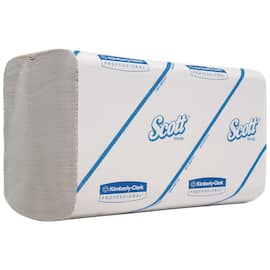 Scott® Falthandtuch Performance, Papierhandtücher, Interfold, 1-lagig, weiß, 21,5x21cm, 15x300 Tücher, 4.500 Tücher Artikelbild