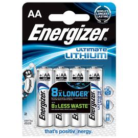 Batteri ENERGIZER Lithium AA/LR06 (4) produktbilde
