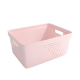 Oppbevaringskurv Star 13L rosa produktbilde