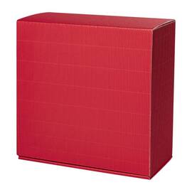 Geschenkbox Amsterdam Allround M, 250x240x120mm, rot, 1 Stück Artikelbild