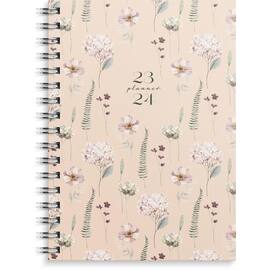 Studentkalender GRIEG A6 23/24 blomst produktbilde
