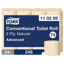 Tork Toalettpapper T4 Advanced 2-lag natur produktfoto