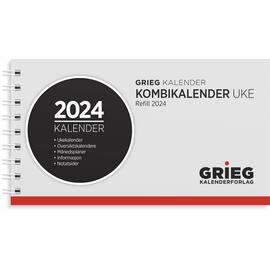 Kombikalender GRIEG 2024 spiral produktbilde