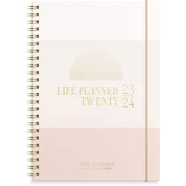 Kalender Life Planner Pink II A5 23/24 produktbilde
