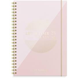 Ukekalender Life Planner Pink A5 23/24 produktbilde