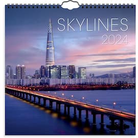 Billedkalender GRIEG 2024 Skylines produktbilde