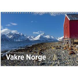 Magnetkalender GRIEG 2024 Vakre Norge produktbilde