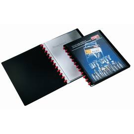 Presentasjonsmappe DURALOOK A4 sort produktbilde