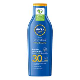NIVEA Solskydd Protect&Moisture 30 200ml produktfoto