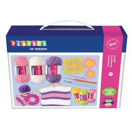 Hobbysett PLAYBOX sy og strikk DIY produktbilde