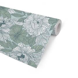 Hedlunds OF SWEDEN Presentpapper Marquet Flower 57cmx154m produktfoto