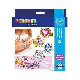 Hobbysett PLAYBOX krystallringer DIY produktbilde