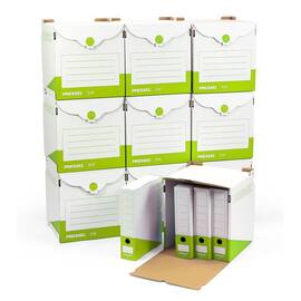Pressel Archivset A75, Weiß-Apfelgrün, 10 Sammelbehälter + 40 Archivboxen Artikelbild