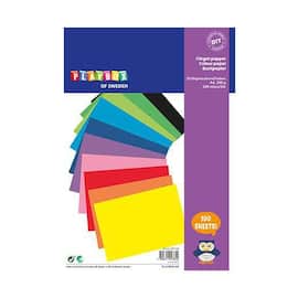 Papir PLAYBOX A4 100g 10 farger (100) produktbilde