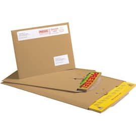 Pressel Karton-Versandtasche mit Steckverschluss, Braun, 310x235mm Artikelbild