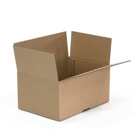 Pressel Faltkarton mit Automatikboden, Blitzbodenkarton, 1-wellig, 310x220x150mm, Braun, 20 Stück Artikelbild