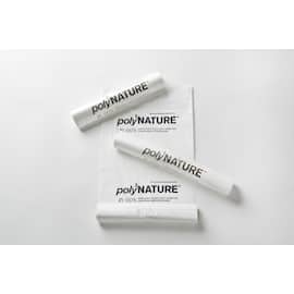 Polynature Plastsäck PolyNature™, återvinningsbar bioplast, vita, 240 l, 87 x 140 mm produktfoto