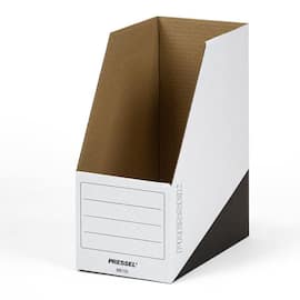 Pressel Magazine-Box, Weiß-Schwarz, 150mm, A4, 20 Stück (vorher Art.Nr. 2500) Artikelbild