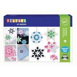 Perlesett PLAYBOX snøstjerner (4006) produktbilde