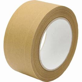 SUPRACRAFT Papierklebeband, Packband, Verpackungsklebeband, 50mm x 50m, 135µm, 3-fach verstärkt, braun, 72 Rollen Artikelbild