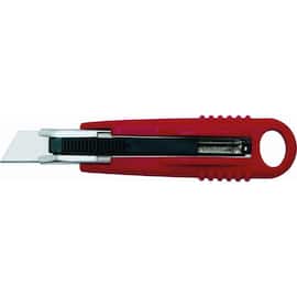 WEDO Cutter Safety Standard, Stanley-Messer, 18mm, inkl. 2 Klingen, rot, 1 Stück Artikelbild