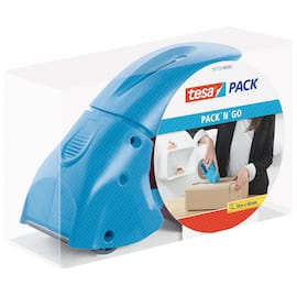 tesa® Tejphållare Pack-n-Go blå produktfoto