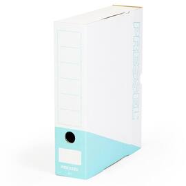 Pressel Archivbox A75, Weiss-Türkis, 75mm, Karton, neues Design, 20 Stück Artikelbild
