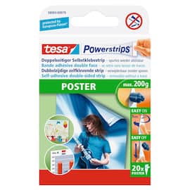 tesa® Powerstrips Poster, 20 Strips Artikelbild