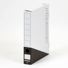 Pressel Ablagebox F50, Weiss-Schwarz, 50mm, 30 Stück (vorher Art.Nr. 230) Artikelbild
